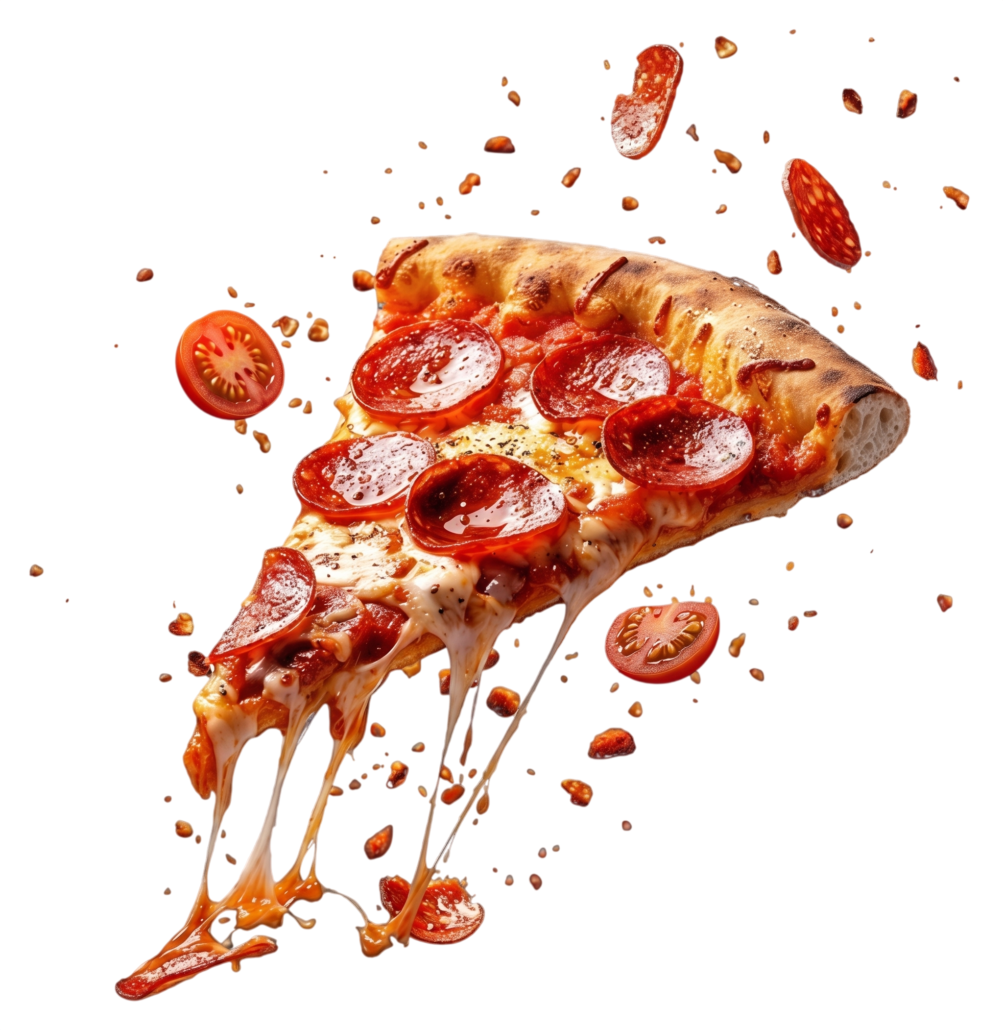 Porción de pizza